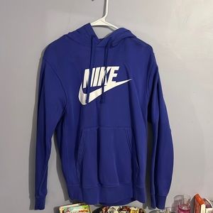 Purple Nike hoodie